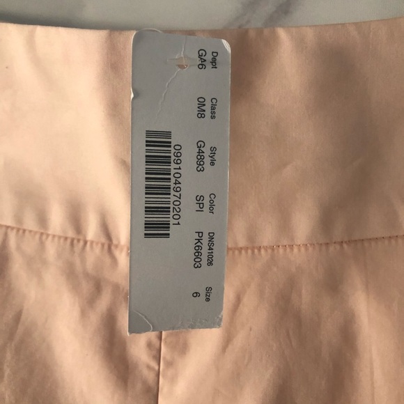 J. CREW LIGHT PINK BOW TIE WAIST POPLIN SHORTS - NWT! - Picture 6 of 9